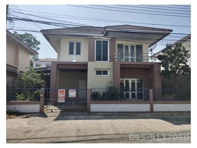 ขายบ้านเดี่ยว ม.เพ็ญศิริ หนองจอก กทม. 40.5 ตรว.