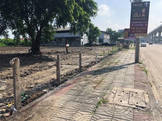 ขายที่ดินแปลงสวยติดถนนรัตนาธิเบศร์