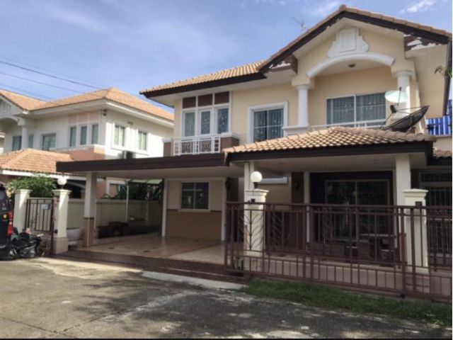 PPH282H282 ขายบ้านเดี่ยวหมู่บ้านภัสสร12คลอง 3