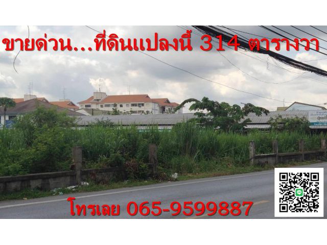 ขายด่วน ที่ดินลำลูกกาคลอง2 ( ติดหมู่บ้านพรร่มเย็น )