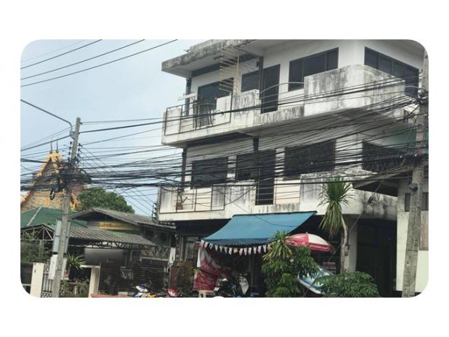 ขายอาคารพาณิชย์ 3 ชั้น อ.เมือง จ.สระบุรี 22 ตรว.