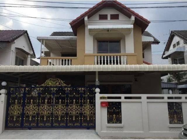 ขายบ้านเดี่ยว หมู่บ้านอัมรินทร์3ผัง4 สายไหม15
