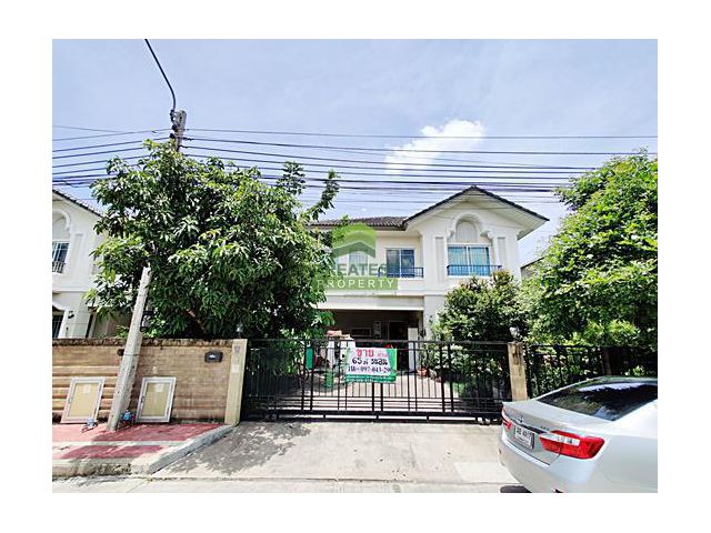 หมู่บ้านภัสสร 28 กิ่งแก้ว-หนามแดง ขายด่วน บ้านเดี่ยว 2 ชั้น เนื้อที่ 65 ตร.ว ใกล้สวน แบบบ้านไซร์ใหญ่ สวย พร้อมอยู่