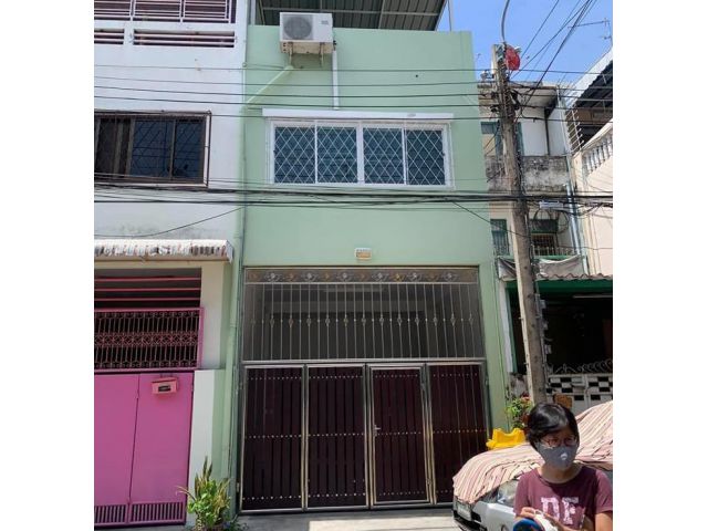 ขายตึกแถวอาคารพาณิชย์ เขตบางคอแหลม กทม. 23 ตรว.