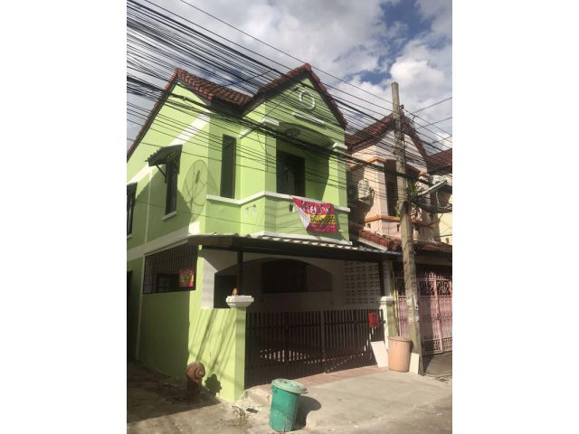 ขายบ้านสวนนนท์ 2 ถ.บางกรวย ไทรน้อย นนทบุรี ใกล้ วัดแดงประชาราษฎร์ 2 ชั้น ตกแต่งใหม่ พร้อมเข้าอยู่