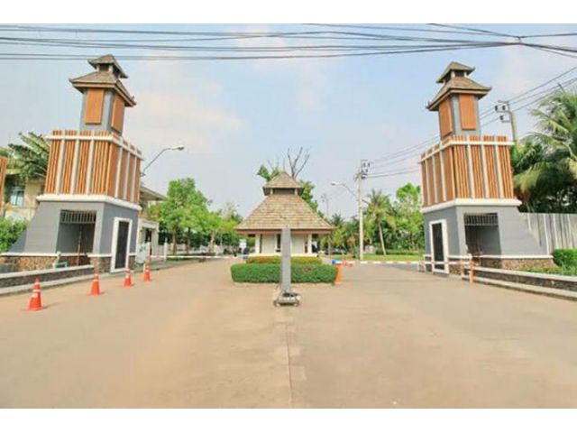 U975ให้เช่าบ้านเดี่ยว 2 ชั้นหมู่บ้าน เอโทลสิมิลันรีฟ ติดโรงเรียนสารสาสน์วิเทศร่มเกล้า ถนนพัฒนาชนบท 4 เขตลาดกระบัง บ้านทำ