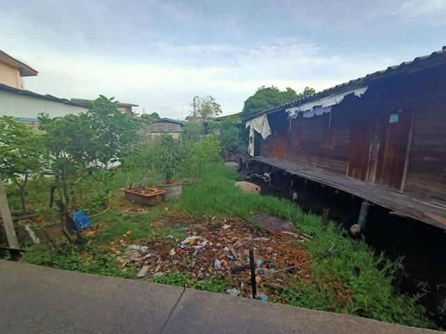 ขายที่ดินราคาถูก 67 ตรว ซอยสุขสวัสดิ์70 ชุมชนหลังวัดครุใน แถมบ้านไม้ชั้นเดียวไปด้วย ที่ดินสามารถทะลุออกซอยสง่างามได้