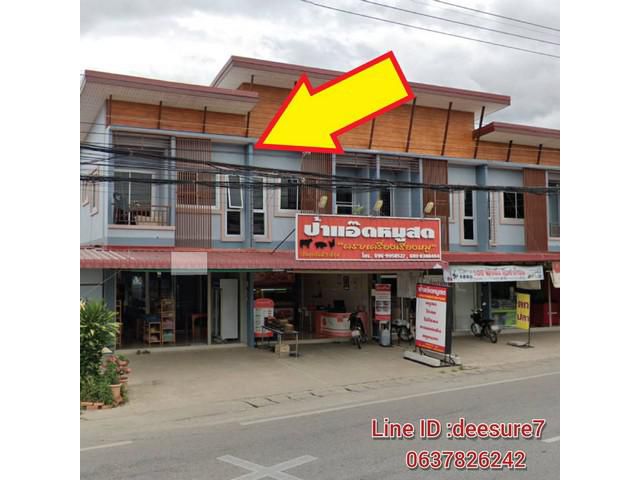 ขายตึกด่วน ฝั่งตรงข้ามตลาดศิริพร แม่ริมเชียงใหม่