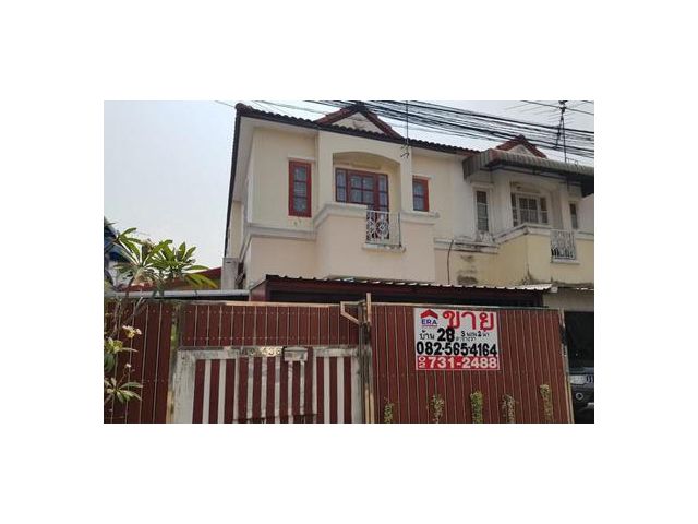 ขายทาวน์เฮ้าส์ 2 ชั้น 28 ตรว มบ เค.ซี รามอินทรา8