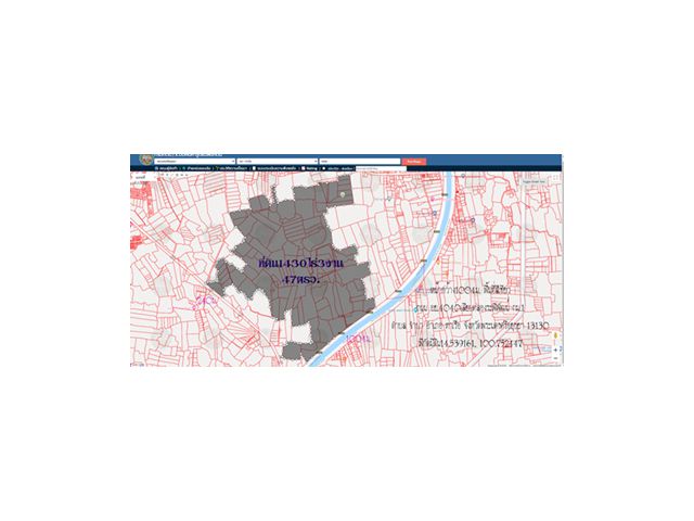 Land for sale 1430 Rai 3 Ngan 47 Sq. 1004 m wide, green area, at Soi 4040 road, Raphiphat km.1, Champa Sub-district, Tha