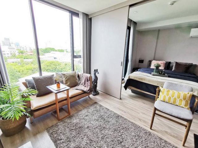 คอนโด ให้เช่าคอนโด The Teak Sukhumvit 39 / เดอะ ทีค สุขุมวิท 39 วิวเมือง 31ตรม. 62150