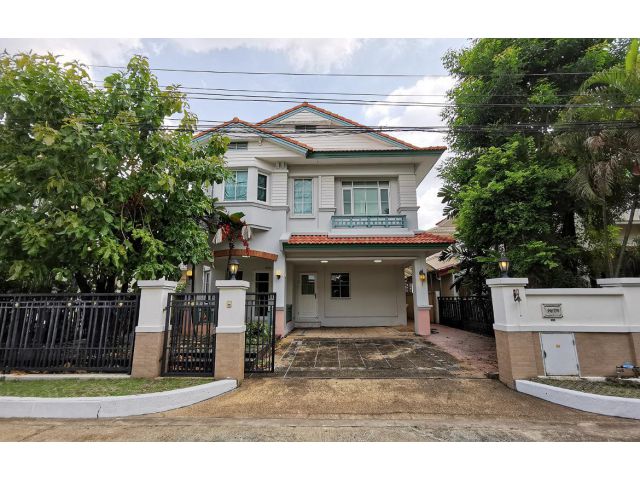 ขายบ้านเดี่ยวหมู่บ้านนันทวัน นนทบุรี 61 ตรว.