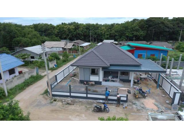 ขายบ้านเดี่ยว 58 ตรว.2ห้องนอน️2ห้องน้ำ️1ห้องครัว️1ห้องโถง️  อ.แปลงยาว จ.ฉะเชิงเทรา