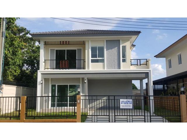 ขายบ้านใหม่  บ้านเดี่ยว หมู่บ้านโครงการ Passor Prime 39 พระราม 5-สิรินธร