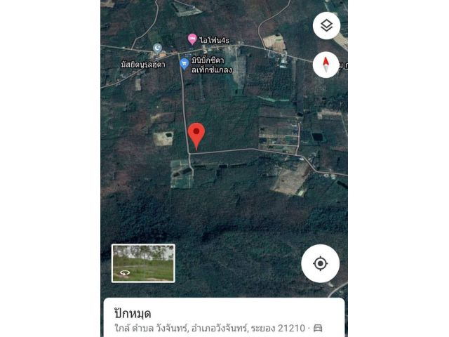 ที่ดินแปลงสวยราคาถูก วังจันทร์ระยอง