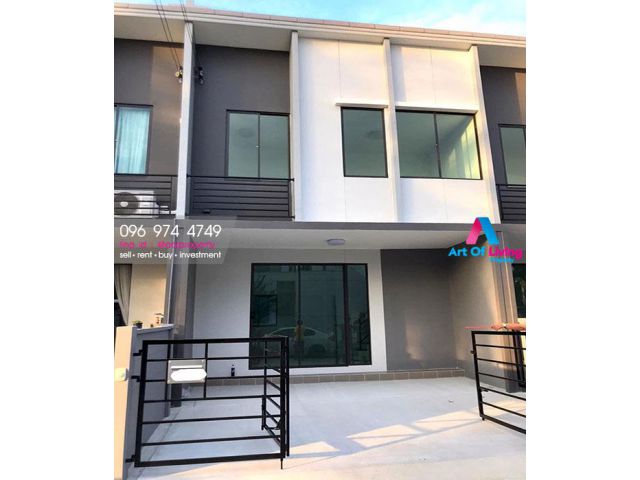 ขายทาวน์โฮม ม.Pleno ราชพฤกษ์ (AOL-F63-2006002012)