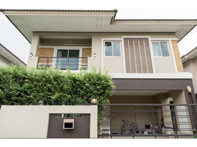 PH52H52 ขายบ้านเดี่ยว 2 ชั้น หมู่บ้านนิชชารมณ์ ราชพฤกษ์-ท่าอิฐ