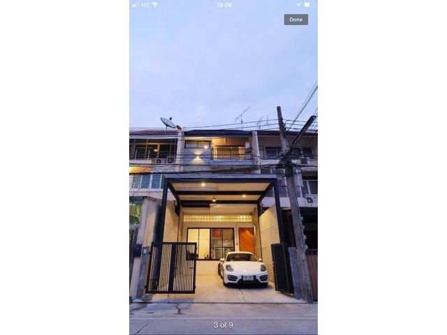 PP255ให้เช่าสำนักงาน 3 ชั้น อ่อนนุช โฮมออฟฟิศสวย
