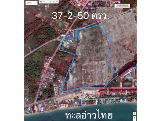 #ที่สวยขายถูก#ขายที่ดินทำเลดี 37-2-50ไร่ ต.พลา อ.บ้านฉาง จ.ระยอง ติดถนนเส้นริมทะเล ไร่ละ 3,900,000 บาท