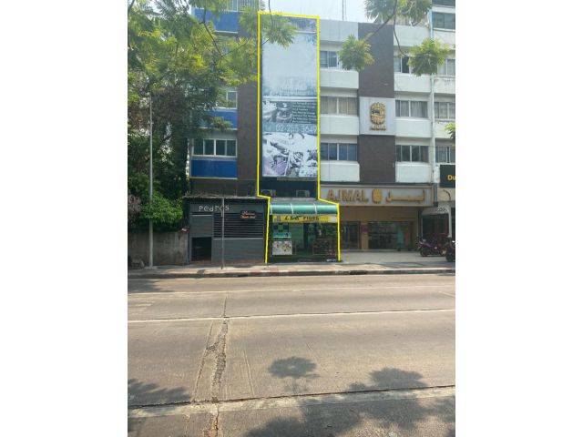 ให้เช่าอาคารพาณิชย์ 4 ชั้น 20 ตารางวา ย่านนานาเหนือ เหมาะทำสปา ร้านนวด อื่นๆ ใกล้BTS นานา