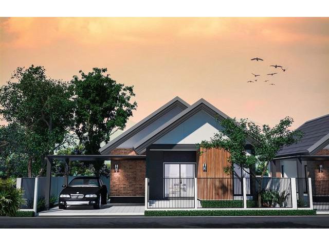 ขายบ้านชั้นเดียว ใกล้โอ้กะจู๋ แยกหนองจ๊อม สันทราย