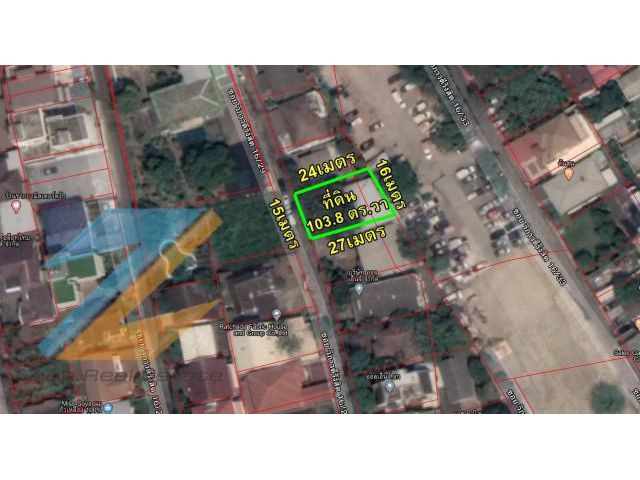 ขายที่ดินพร้อมบ้าน 103.8 ตร.วา ซ.รัชดาภิเษก19 แยก29 หรือซ.โชคชัยร่วมมิตร เขตดินแดง กทม.