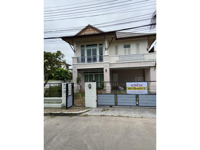 ขายบ้านเดี่ยว 102 ตรว คันทรีโฮม ศรีราชา ซากค้อ