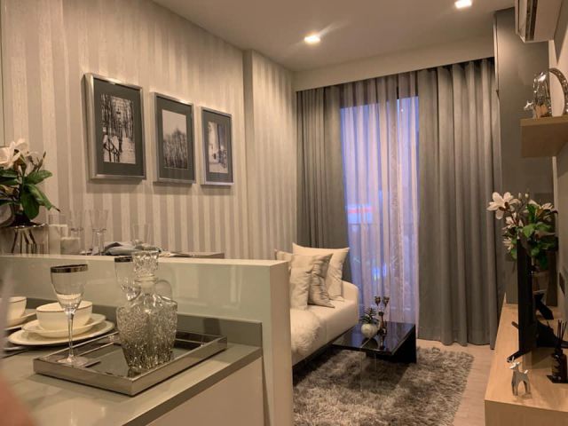 M Thonglor 10 1 bed 32 ตรม. แต่งครบ พร้อมอยู่