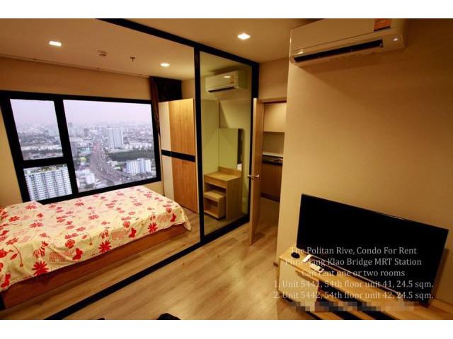 รหัสทรัพย์ B0877 The Politan Rive : เดอะ โพลิแทน รีฟ