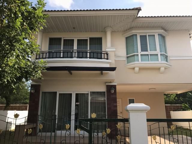 รหัสทรัพย์  9174 บ้านเดี๋ยว หมู่บ้านศุภาลัยพาร์ควิลล์ ร่มเกล้า-สุวรรณภูมิ   ใกล้ สนามบินสุวรรณภูมิ