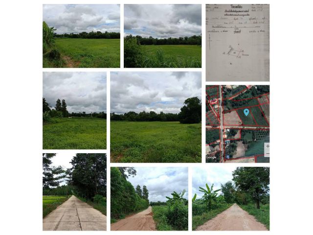 ที่ดินสวย 3ไร่ ติดถนนคอนกรีต ห่างถนน304เข้ามา 3km.