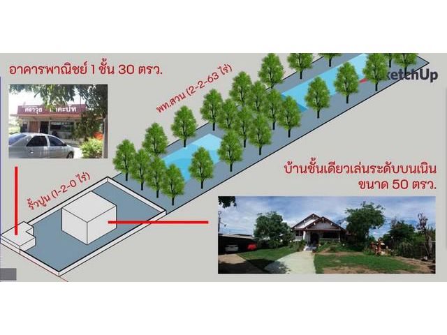 ขายด่วน บ้านพร้อมที่ดิน จ.สุพรรณบุรี