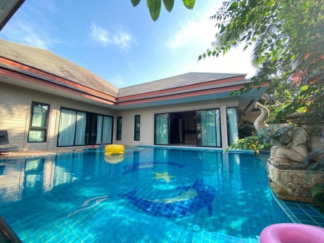 ขาย Pool Villa Pattaya บ้านเดี่ยว  พร้อมเฟอร์  โครงการดุสิตเลค 2  พัทยา ห้วยใหญ่  ชลบุรี