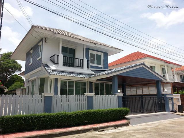 ขายบ้านเดี่ยว 2 ชั้น มบ. เพอร์เฟคพาร์ค พระราม5 - บางใหญ่ 50 ตรว. บ้านสวยตกแต่งหรู ราคาถูก
