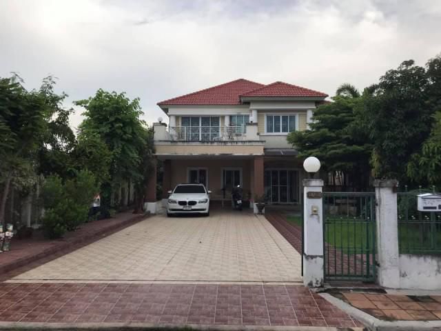 รหัสทรัพย์  9344 บ้าน หมู่บ้านชวนชื่น วัชรพล  มีเฟอร์นิเจอร์ พร้อมอยู่