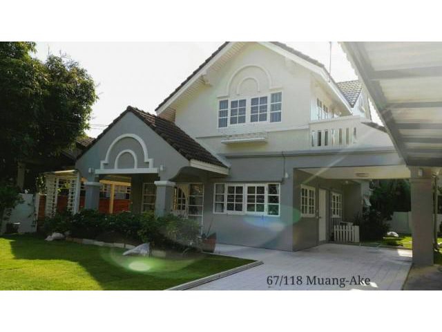 รหัสทรัพย์  9313 บ้านเดี่ยว เมืองเอกรังสิต   ใกล้ มหาวิทยาลัยรังสิต