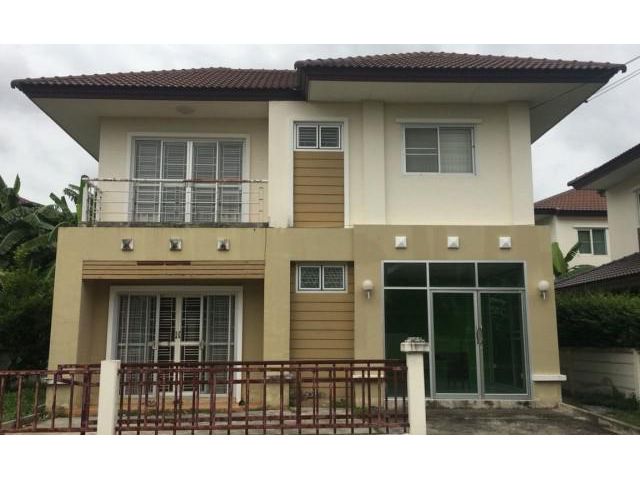 รหัสทรัพย์  9307 บ้านเดี่ยว ม.คุณาภัทร3  ใกล้กับสถานีรถไฟฟ้าสายสีม่วง (บางใหญ่ – บางซื่อ)