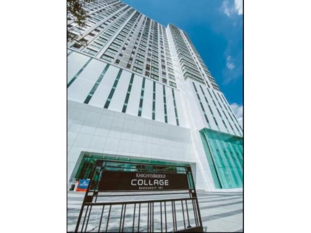 CM03532 ขายดาวน์ คอนโด ไนท์บริดจ์ คอลลาจ สุขุมวิท 107 KnightsBridge Collage Sukhumvit 107 คอนโดมิเนียม ซอยสุขุมวิท 107