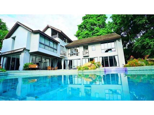 ขายบ้านเดี่ยวติดคลองย่านปากเกร็ด ใกล้โรบินสันศรีสมาน ใกล้เมืองทองธานี เนื้อที่่ 3 ไร่ ถนนติวานน์