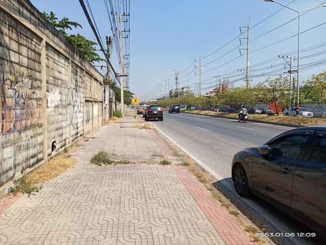 S163 ขายที่ดินถมแล้ว สีม่วง สมุทรสาคร  6-1-57 ไร่ ติดถนนเศรษฐกิจ 1 ขายที่ดินสมุทรสาคร