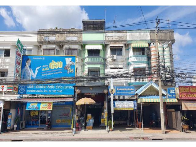 ขาย อาคารพาณิชย์ ติดถนนสายไหม ตลาดวงศกร ถนนสายไหม เขตสายไหม กรุงเทพมหานคร