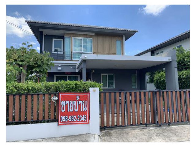 ขายบ้าน หมู่บ้านสีวลี อยุธยา โครงการ1 (ซอยวัดสุทธิ หลัง Bigc อยุธยา) 52 ตร.วา 3 ห้องนอน