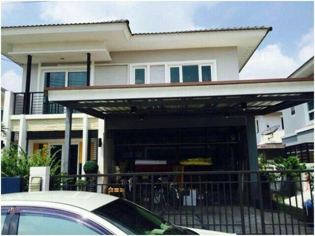 U980 ให้เช่าบ้านเดี่ยว 2 ชั้น หมู่บ้านพฤกษาเดอะแกลเลอรี่ ปิ่นเกล้า – สาย 4 THE GALLERY PINKLAO   SAI 4 ในบ้านมีเฟอร์ตกแต