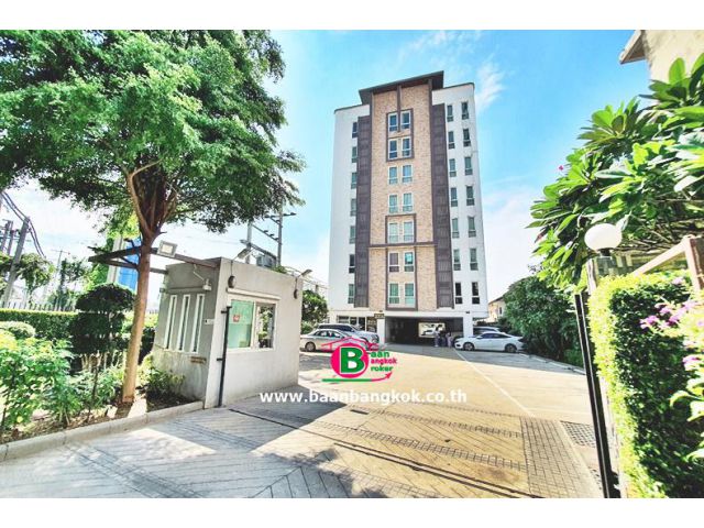 Condo เอวาคัส การ์เด้นท์ 2 ห้องนอน เนื้อที่ 56.46 ตรม. โซนรามอินทรา 123 ติดถนนใหญ่ ถนนรามอินทรา เขตมีนบุรี
