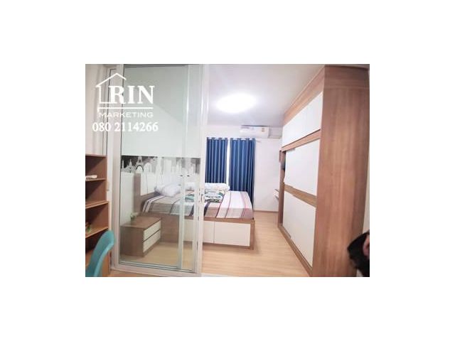 R022-002  ขายด่วน ถูกมาก !! คอนโด Unio จรัญฯ3 ใกล้รถไฟฟ้า แต่งสวย ขายพร้อมผู้เช่า (คุณเจี๊ยบ 080-2114266)