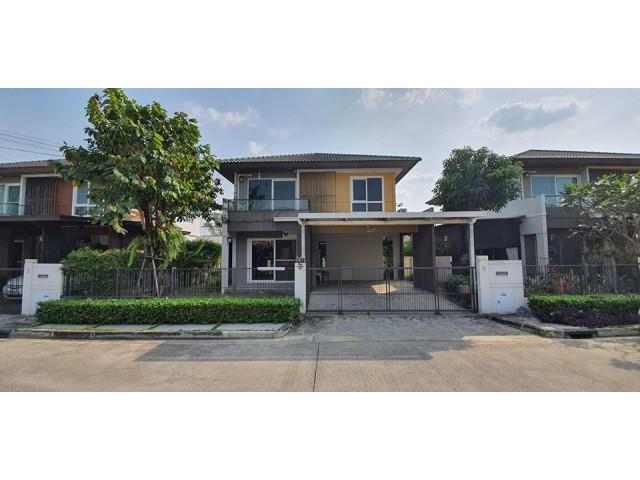 รหัสทรัพย์  9535 บ้านเดี่ยว หมู่บ้านมัณฑนา เลควัชพล