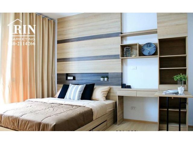 R022-017  ขายด่วน ถูกมาก !! คอนโด Unio จรัญฯ3 ใกล้รถไฟฟ้า แต่งสวย เฟอร์ฯบิ้วอิน พร้อมอยู่(คุณเจี๊ยบ 080-2114266)