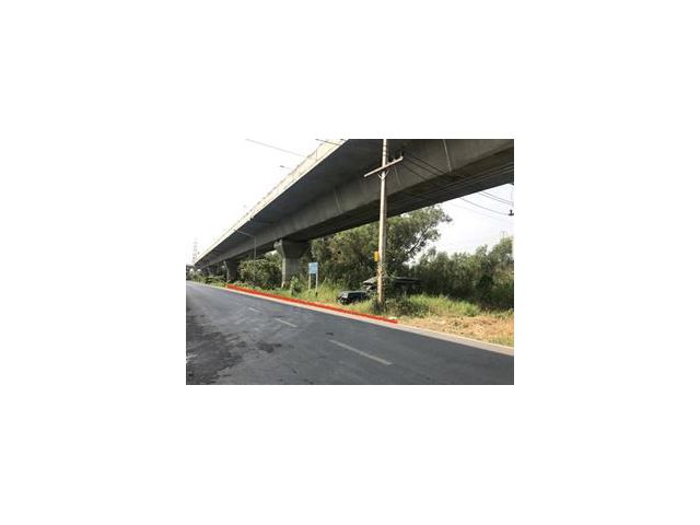 ที่ดิน ติดคลองประปา ทางด่วนบางพูน ถนนซ่อมสร้าง