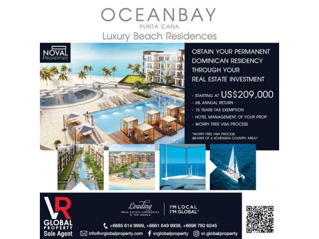 Ocean Bay Luxury Residences, Punta Cana - Dominican Republic Starting at US$209,000