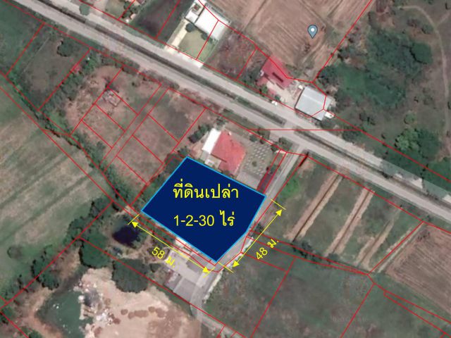 ขายที่ดินเปล่า 1-2-30 ไร่ (ใกล้วัดบ้านน้อย สันกำแพง)